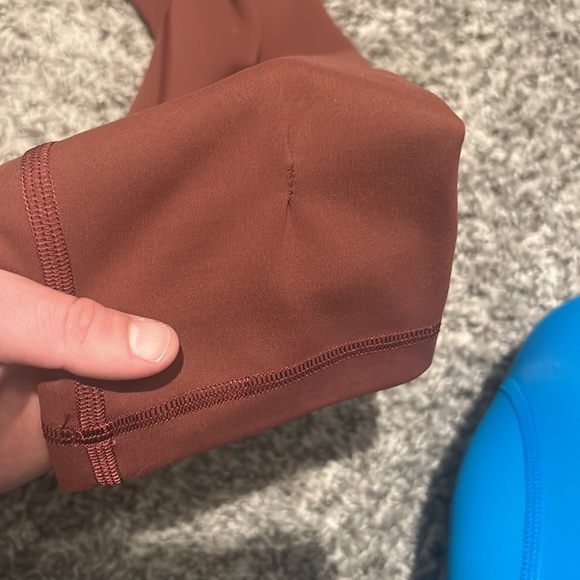 Lululemon Wunder Train HR Crop 21”, Savannah - Picture 9 of 9